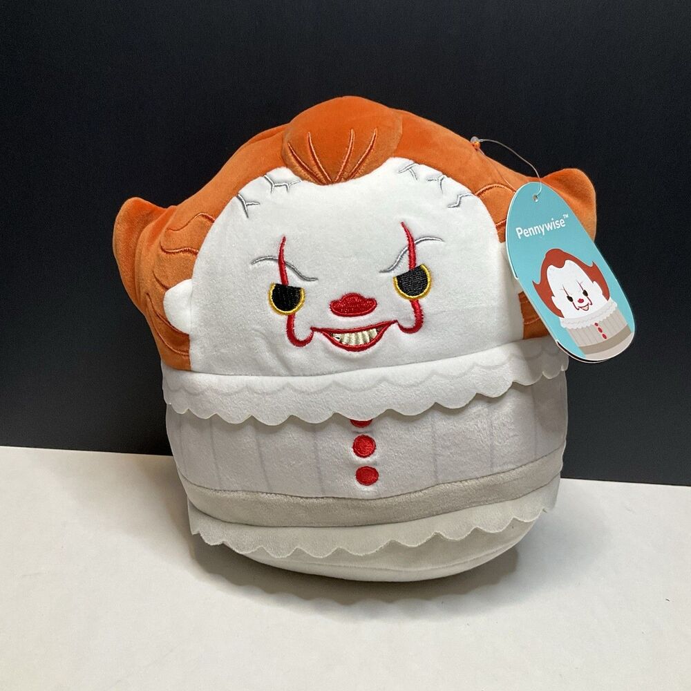 Pennywise IT Welcome to Derry Squishmallows Jazwares Plush Horror Halloween 7"
